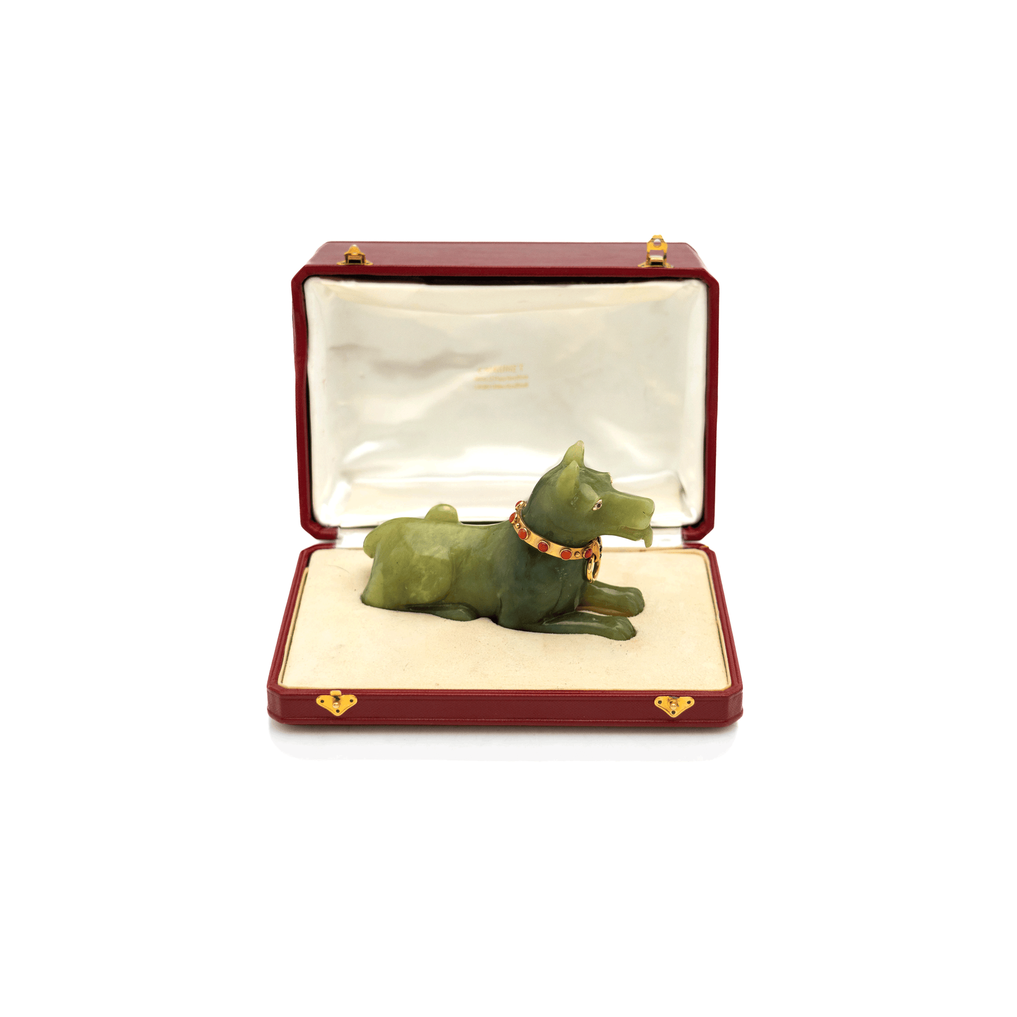 Chaumet Jade & Gold Dog