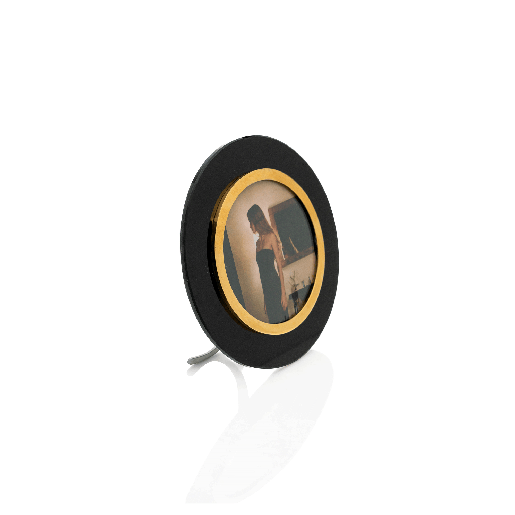 Onyx & Brass Frame