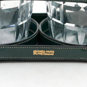 Hermes Decanter Caddy, Green