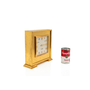Kirby Beard Gilt Brass Clock