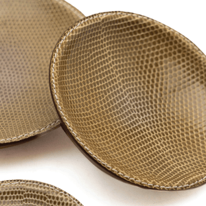 Hermes Netsting Bowls, Lizard