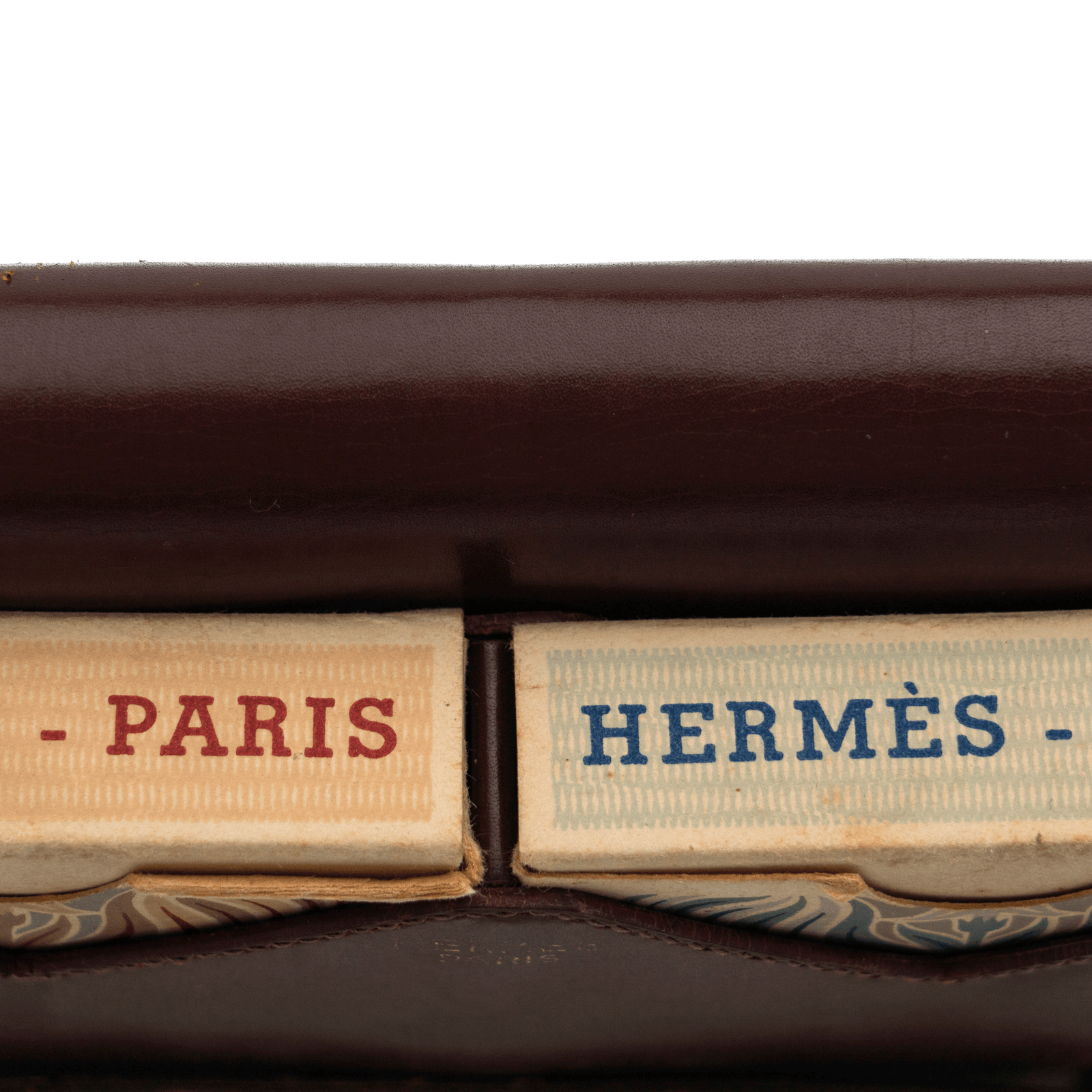 Hermes Leather Playing Card Set