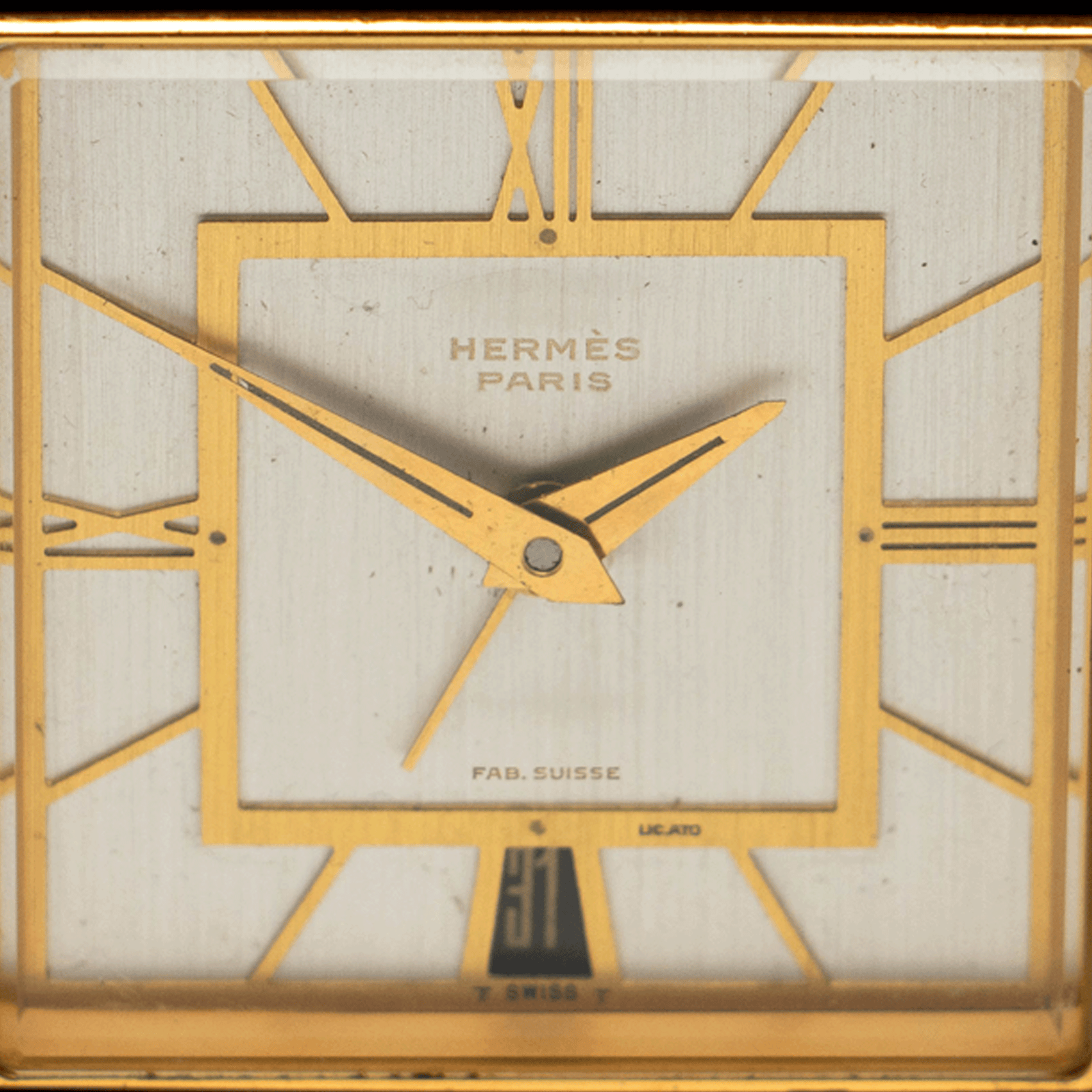 Hermes Desk Clock