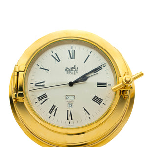 Hermes Porthole Clock