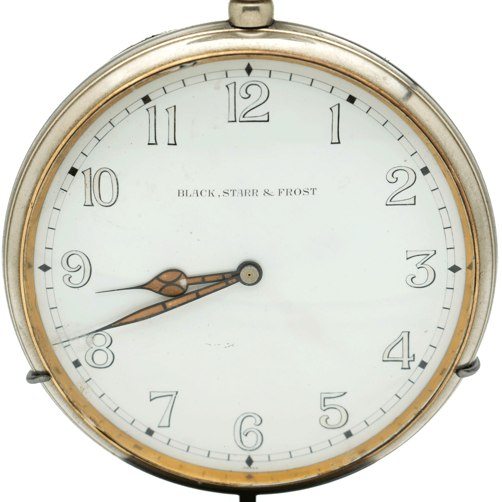 Black Starr & Frost Mounted Clock