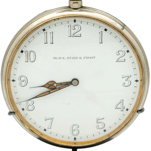 Black Starr & Frost Mounted Clock