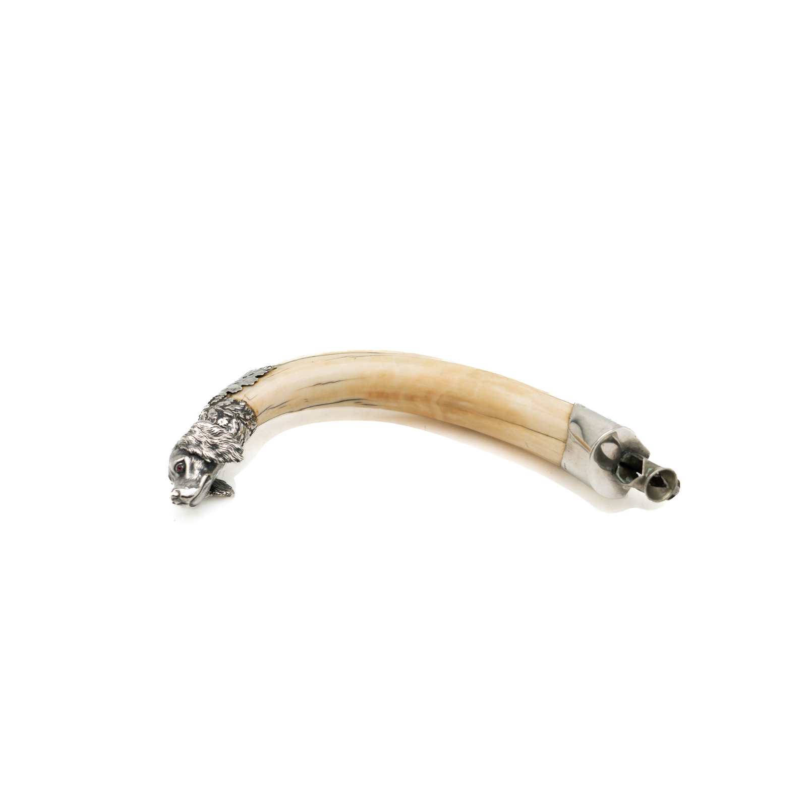 Sterling and Horn Cigar Cutter