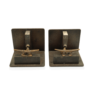 Bronze Nautical Cleat Bookends