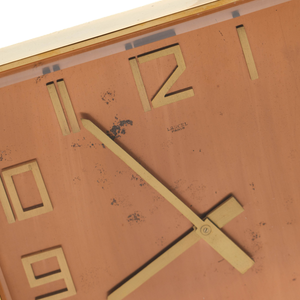Lancel Bronze Clock, 1950s