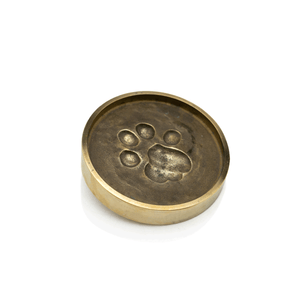 Bronze Vide Poche, Paw Print