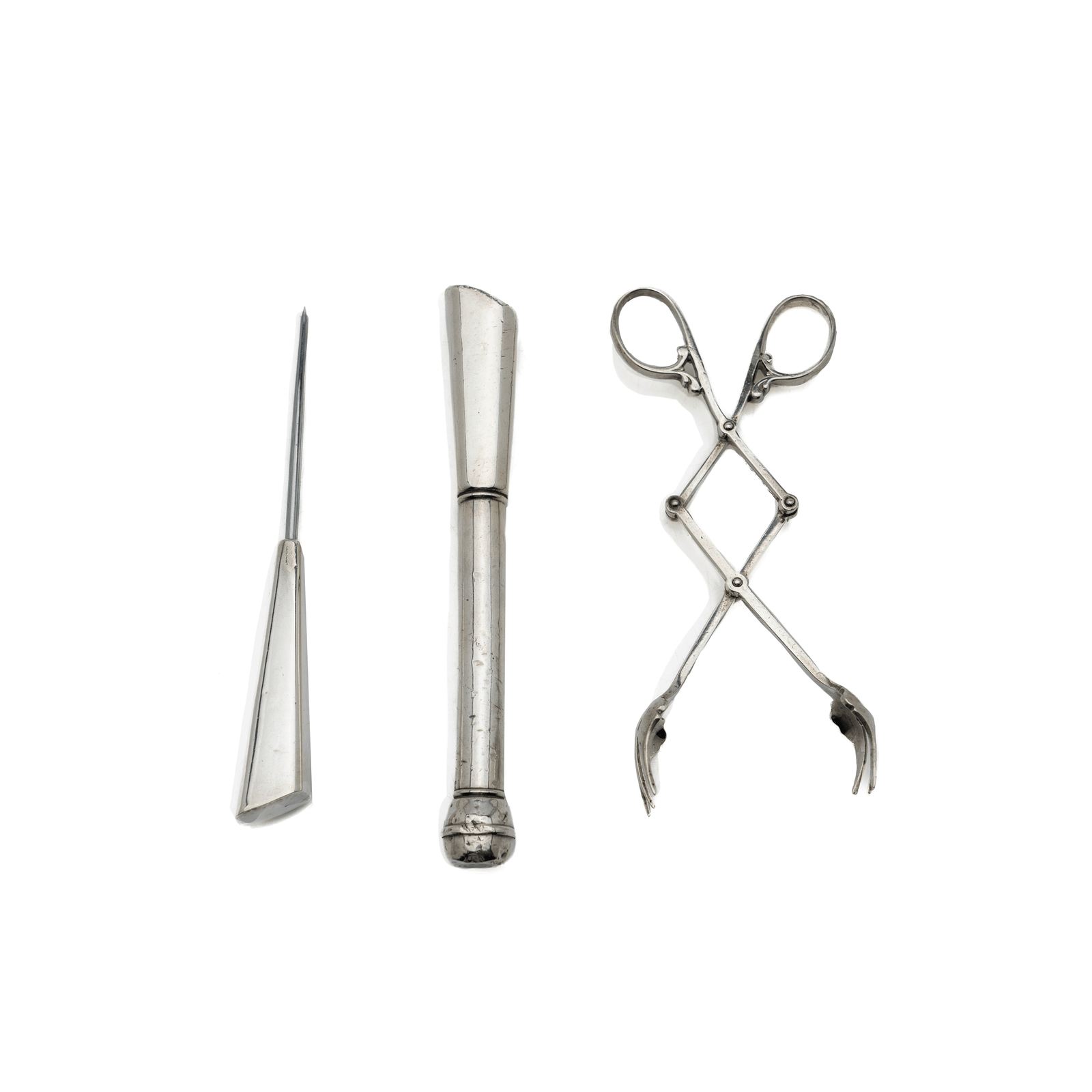 Cartier Sterling Bar Tool Set