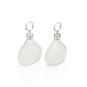 Hermes & Baccarat Sterling & Crystal Decanter