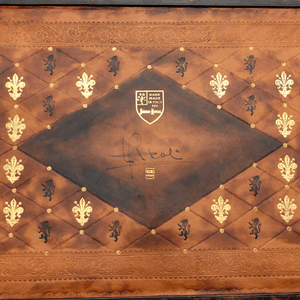 Italian ‘Brick’ Leather Humidor