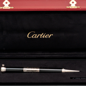Cartier Fountain Pen & Clock