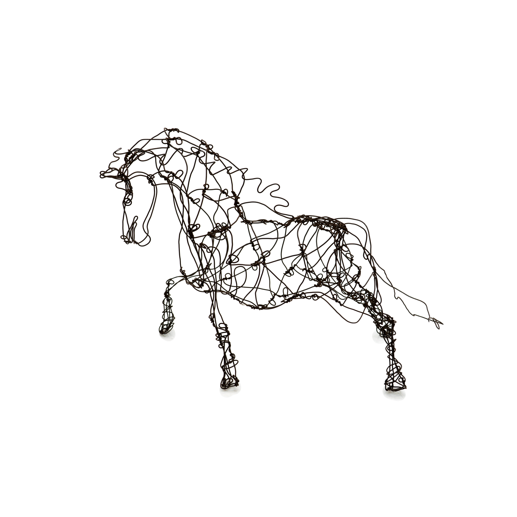 Wire Horse Sculpture