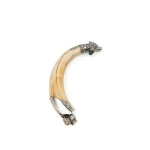 Sterling and Horn Cigar Cutter
