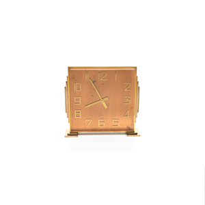 Lancel Bronze Clock, 1950s