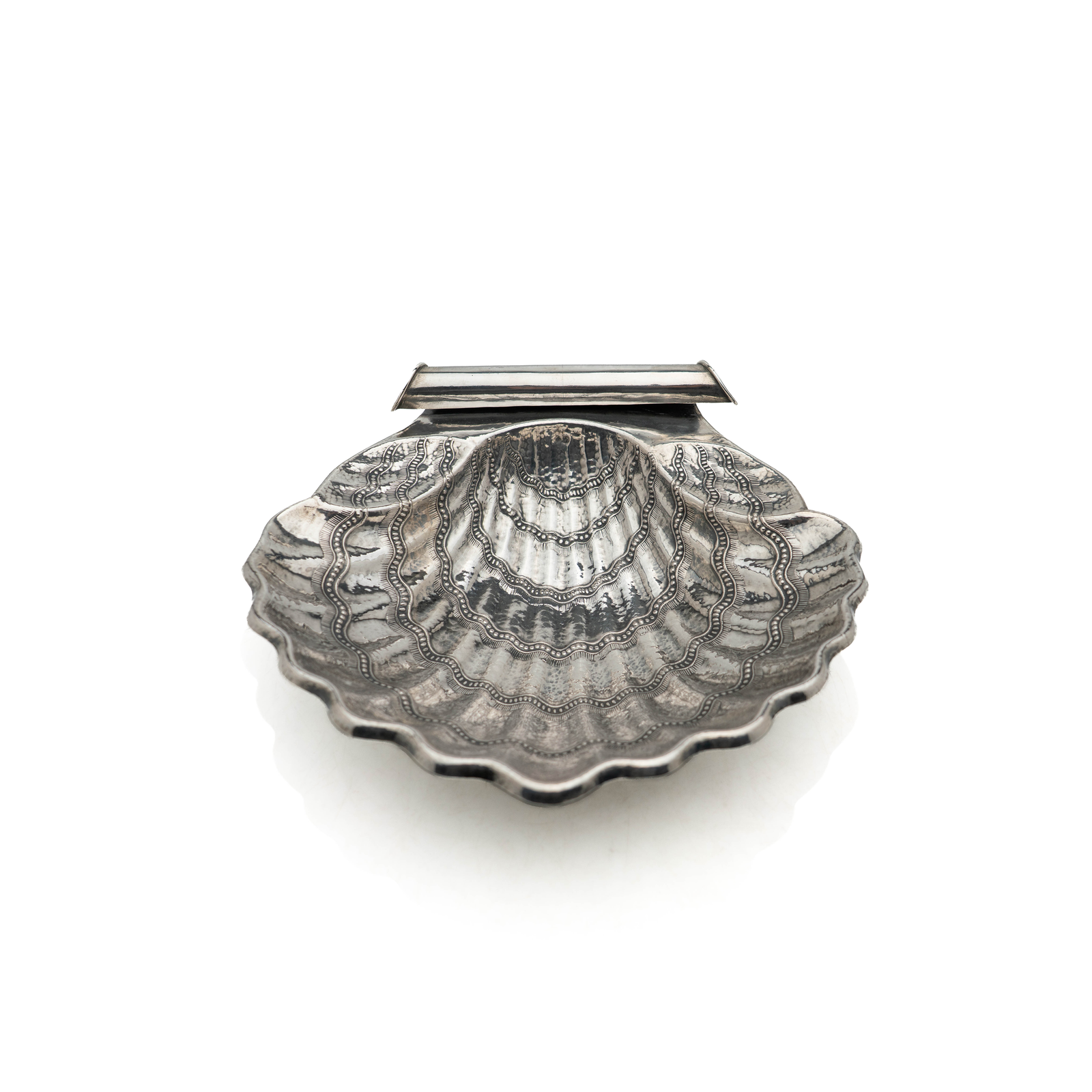 Sterling Silver Shell Catchall, Belgian