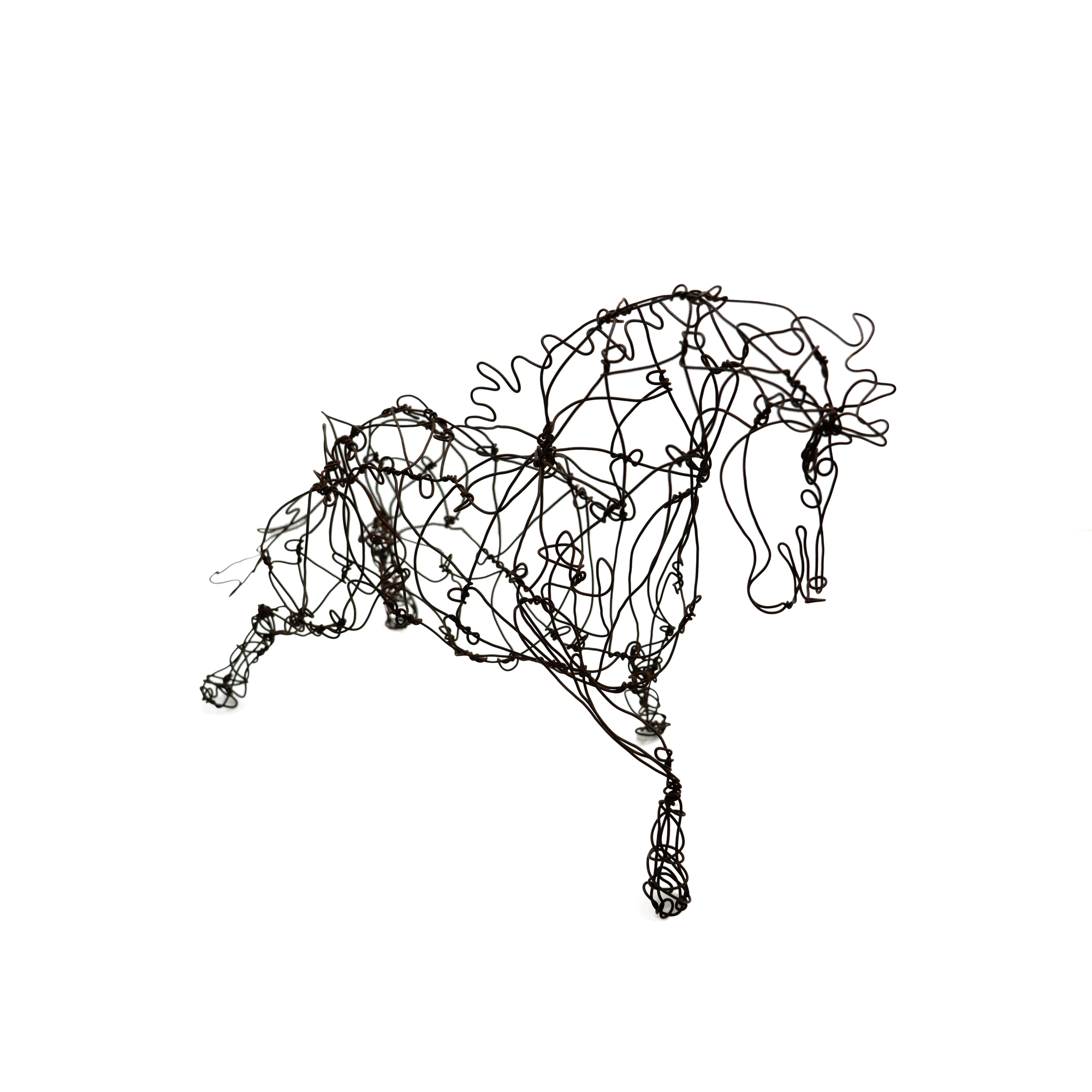 Wire Horse Sculpture