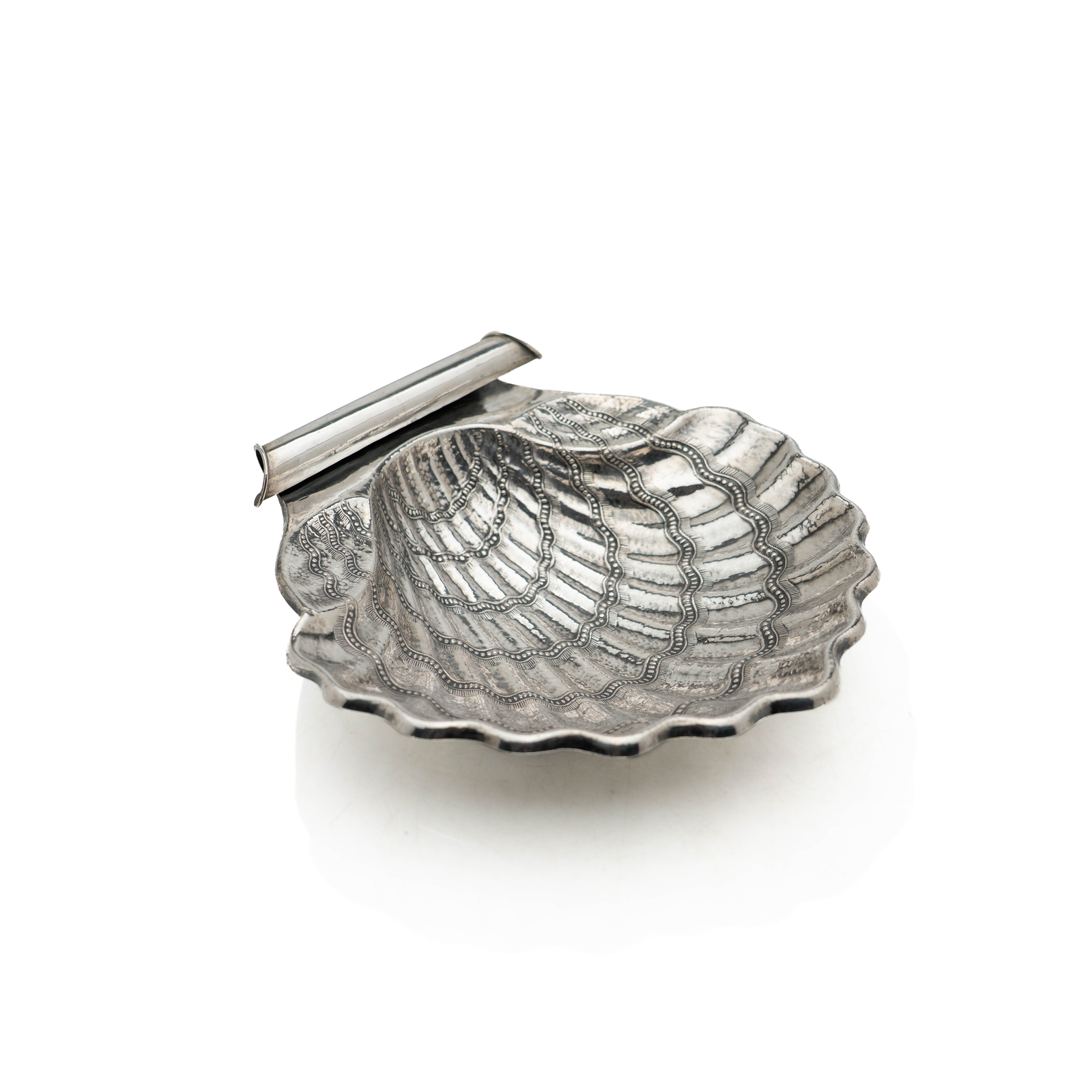 Sterling Silver Shell Catchall, Belgian