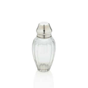 French Sterling & crystal Shaker