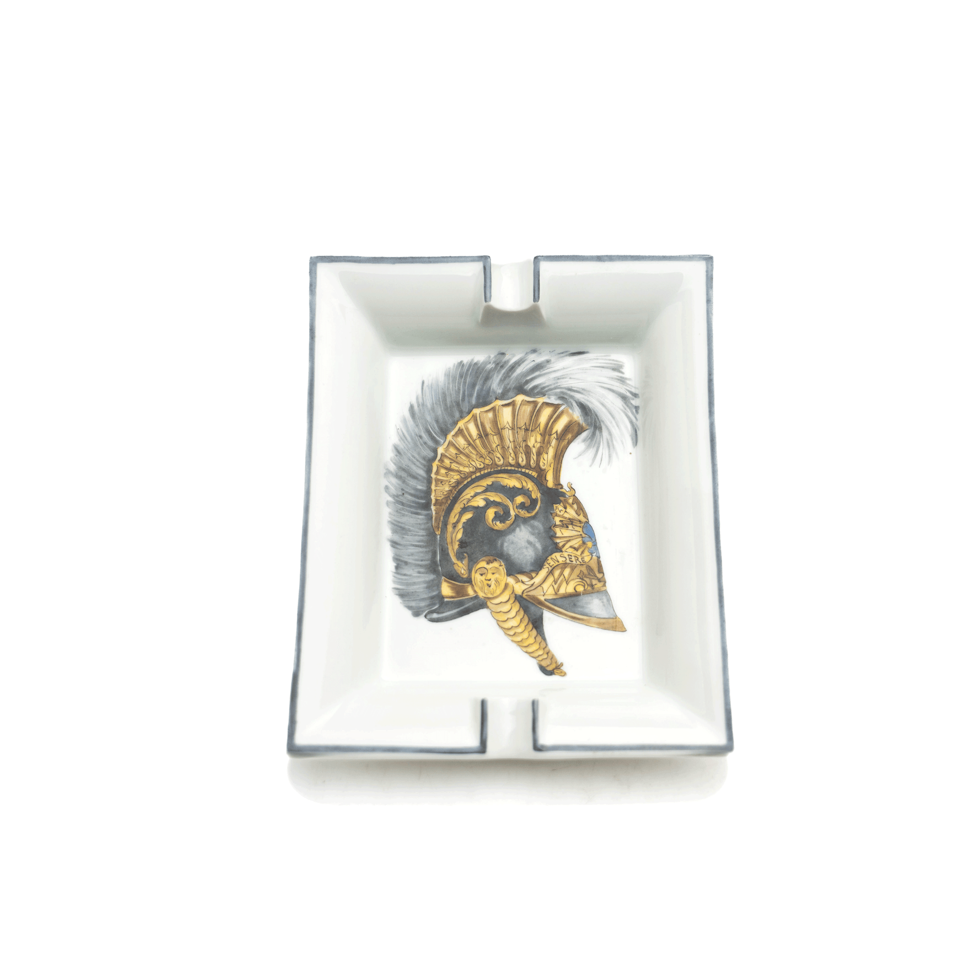 Hermes Ashtray, Helmet