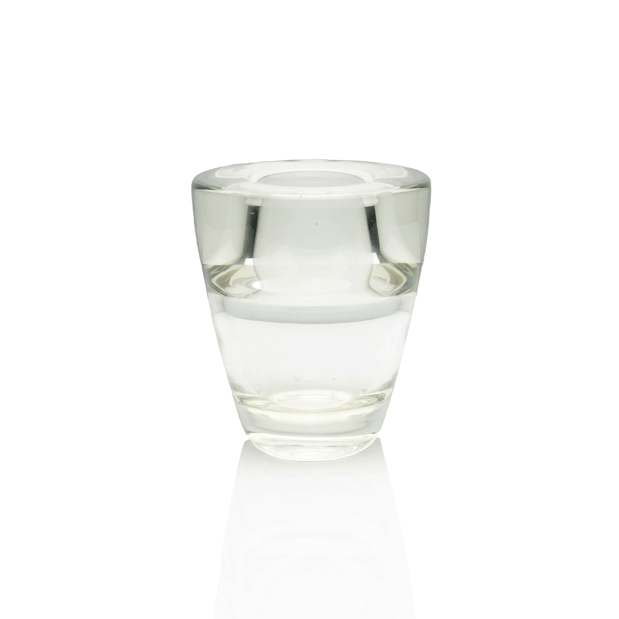 Cast Glass Vase