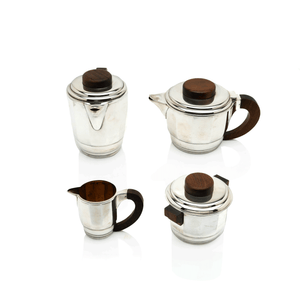 Puiforcat Sterling Tea Set & Tray