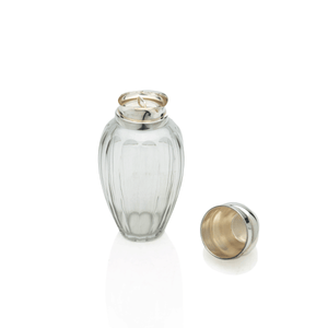 French Sterling & crystal Shaker