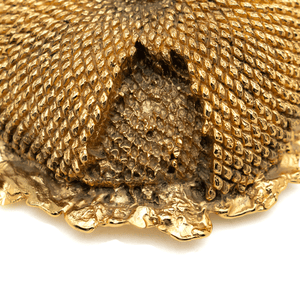 Bronze Sun Flower Sculpture