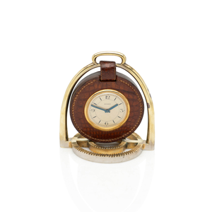 Hermes Alligator Clock, Paul Dupre-Lafon
