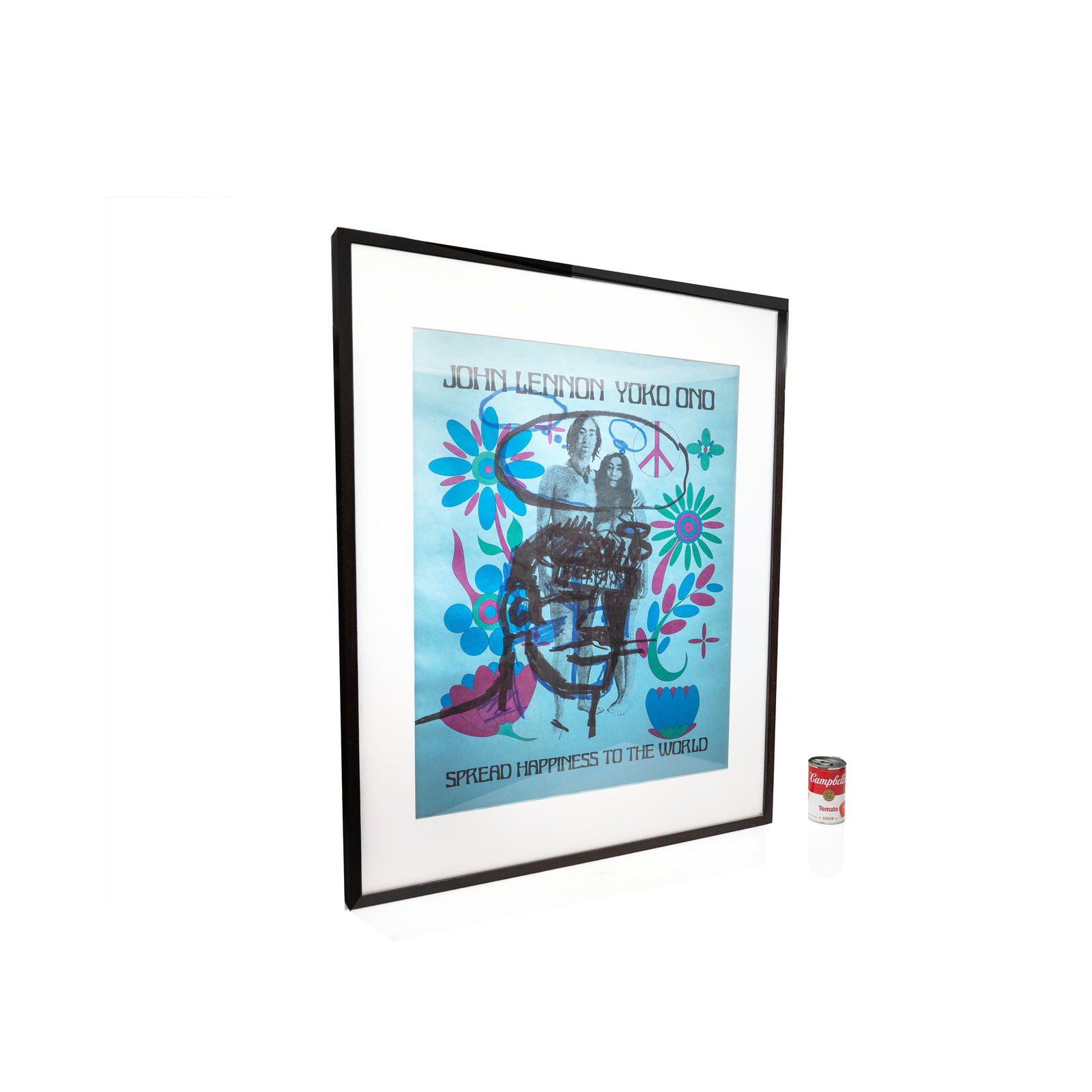 Robert Loughlin, John Lennon & Yoko Ono