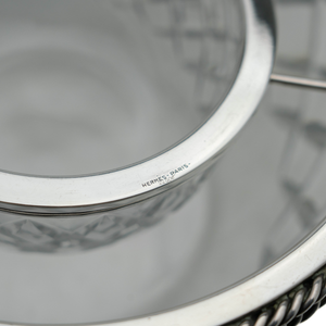 Hermes Sterling Caviar Service
