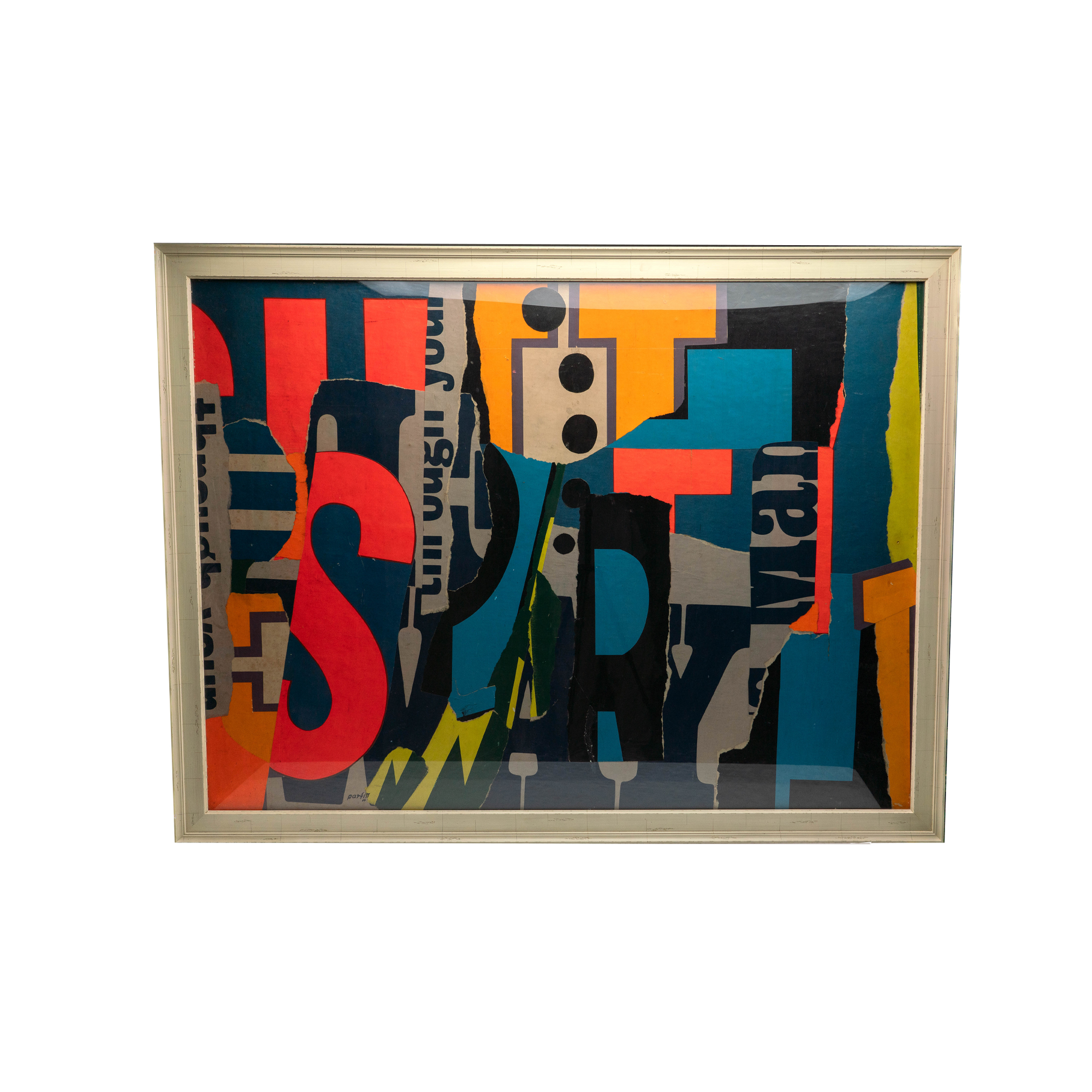 Modernist Abstract Collage, Parfitt