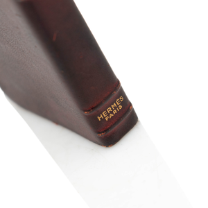 Hermes Leather Book Form Match Boxes