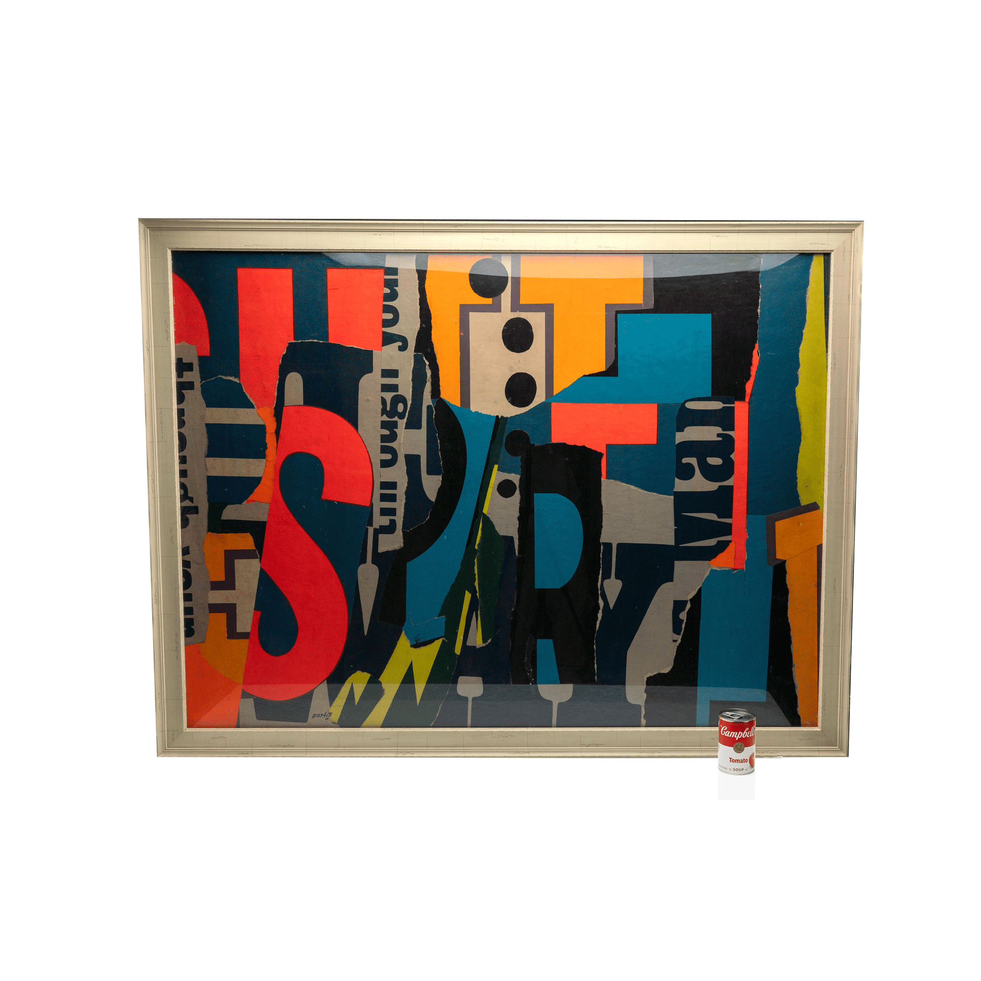 Modernist Abstract Collage, Parfitt