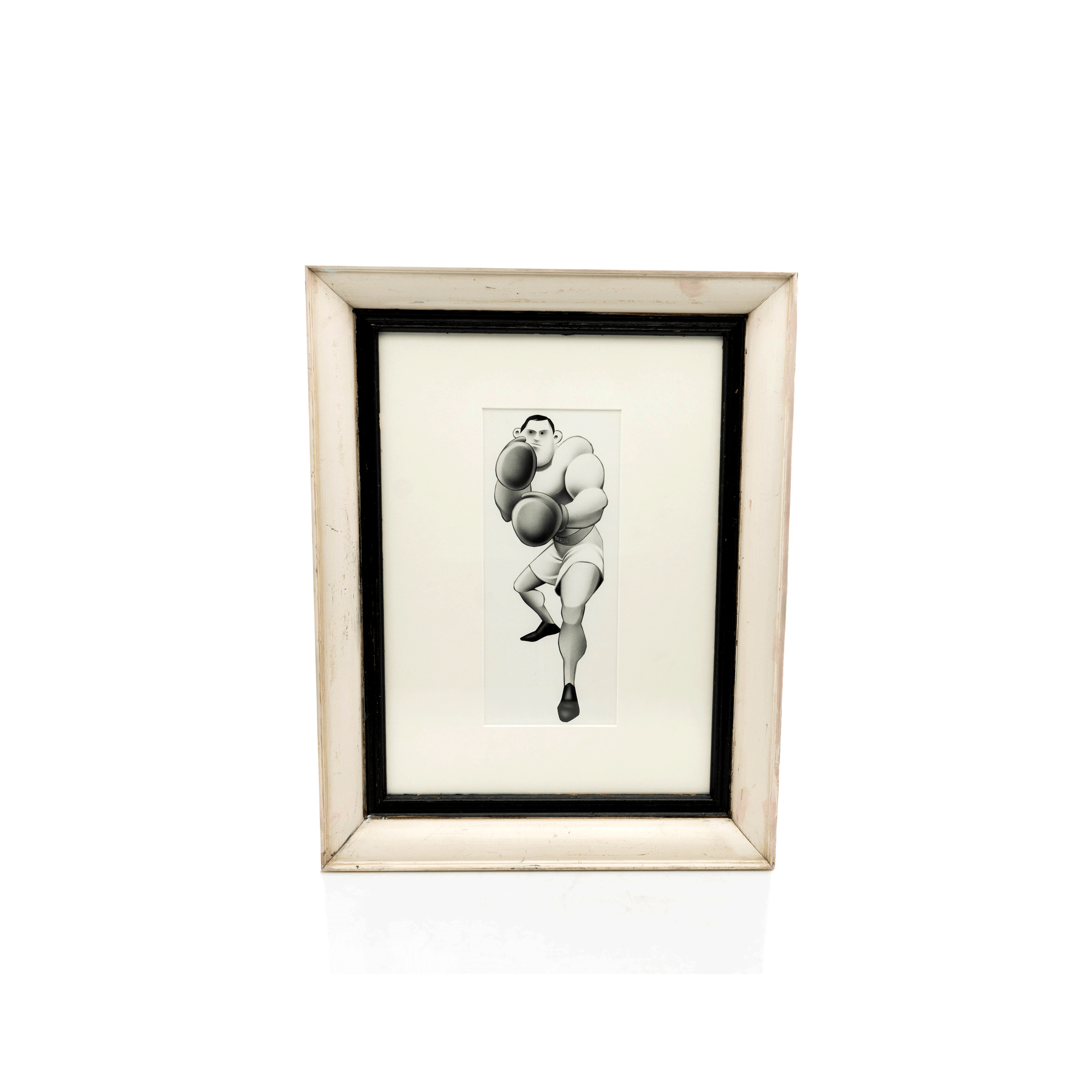 Pen & Ink Drawing, Boxer