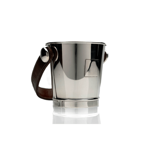 Hermes Ice Bucket, Leather Handles