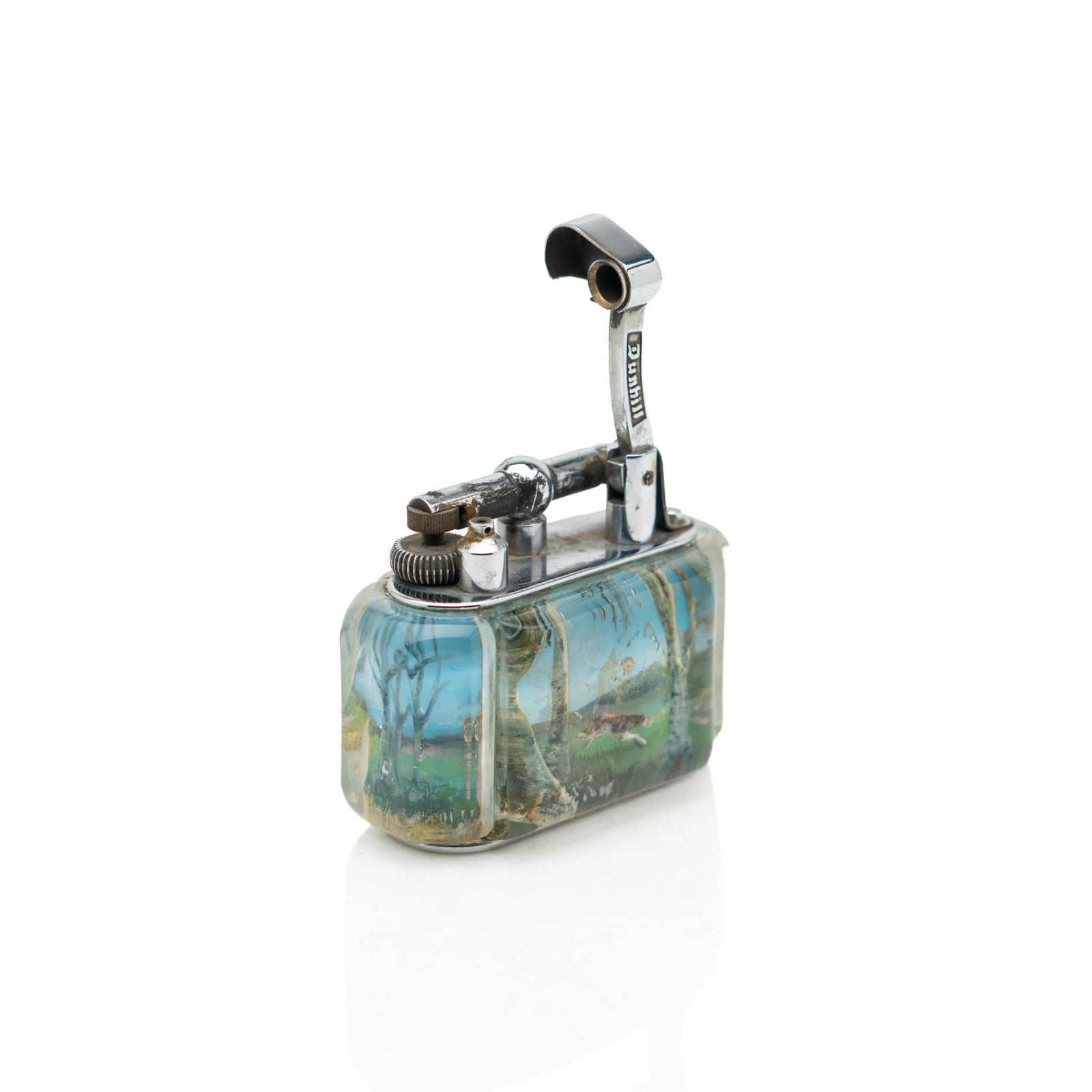 Dunhill Aquarium Lighter, Dog