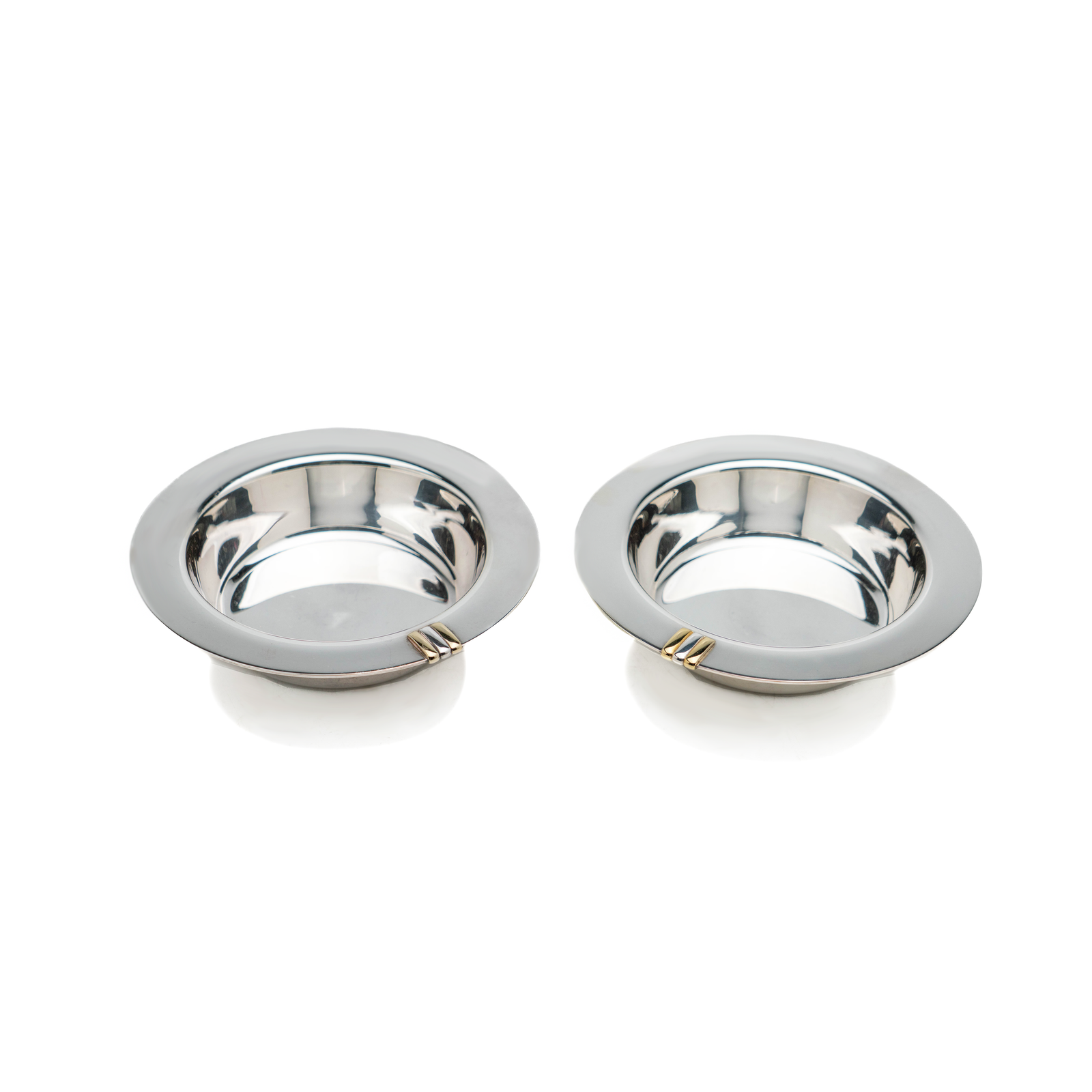 Cartier Trinity Dishes, Pair