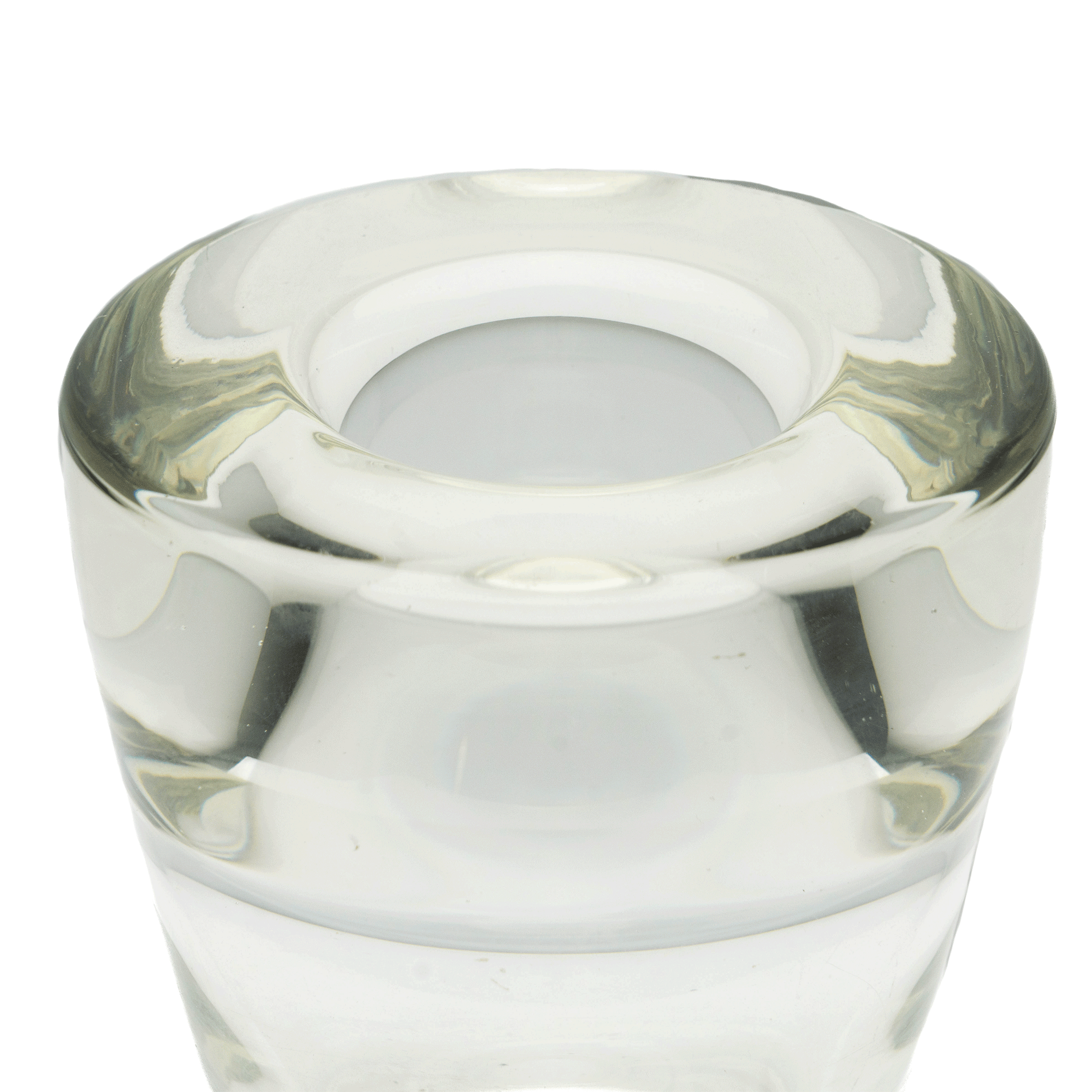 Cast Glass Vase