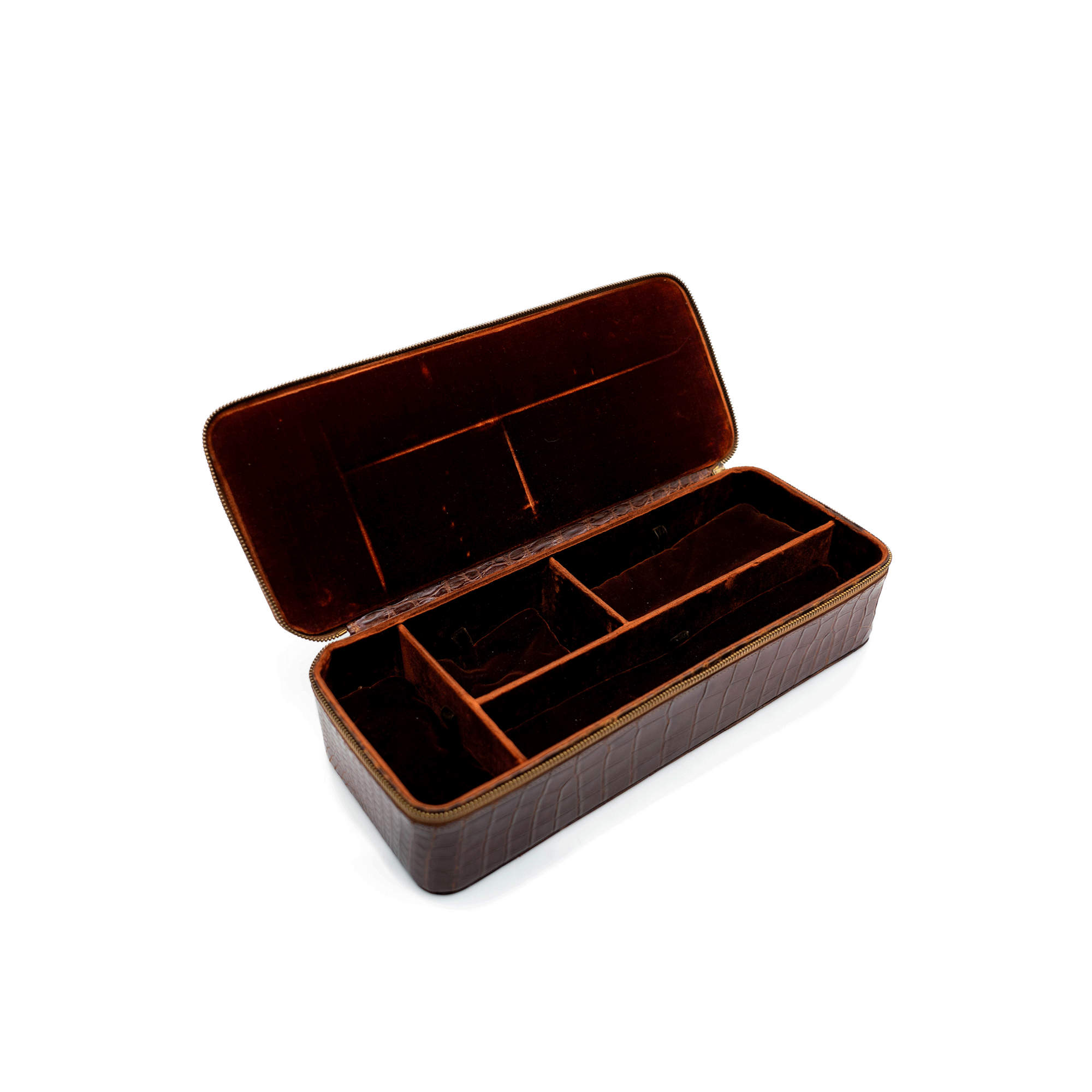 Hermes Alligator Jewelry Box