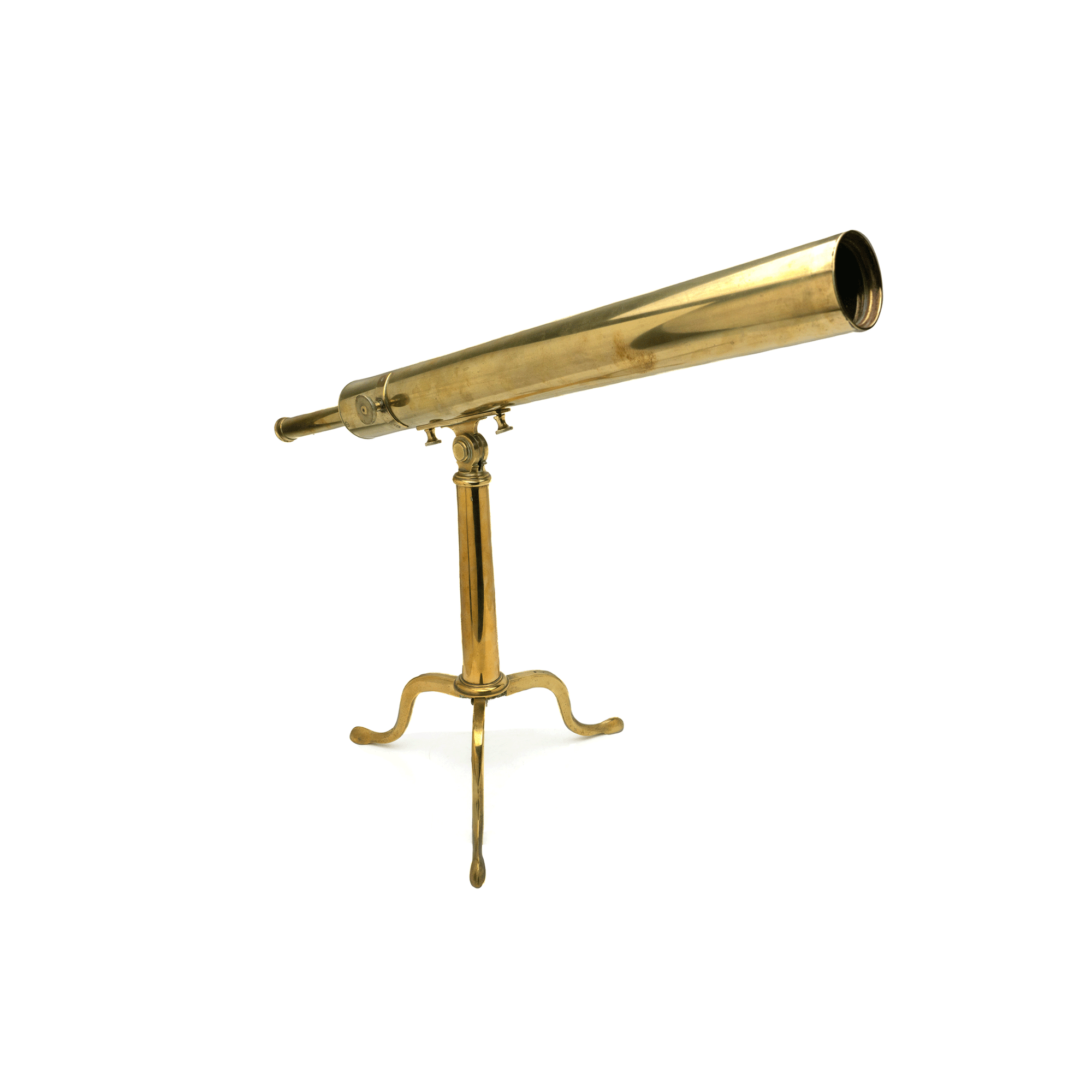 English Brass Telescope, 19th c.