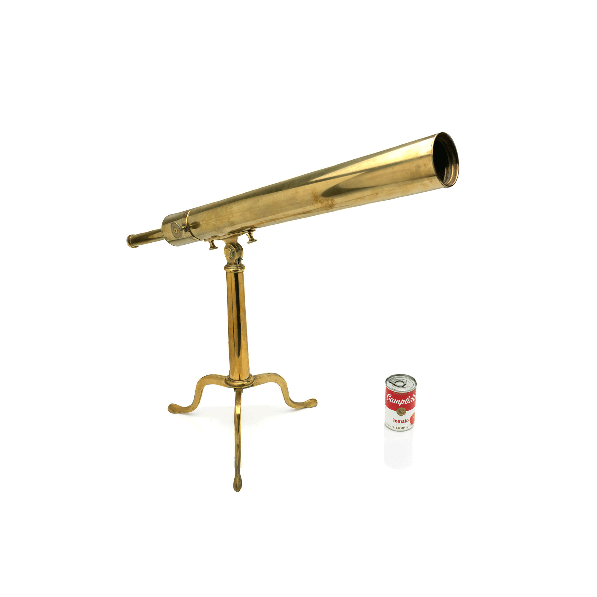 English Brass Telescope, 19th c.