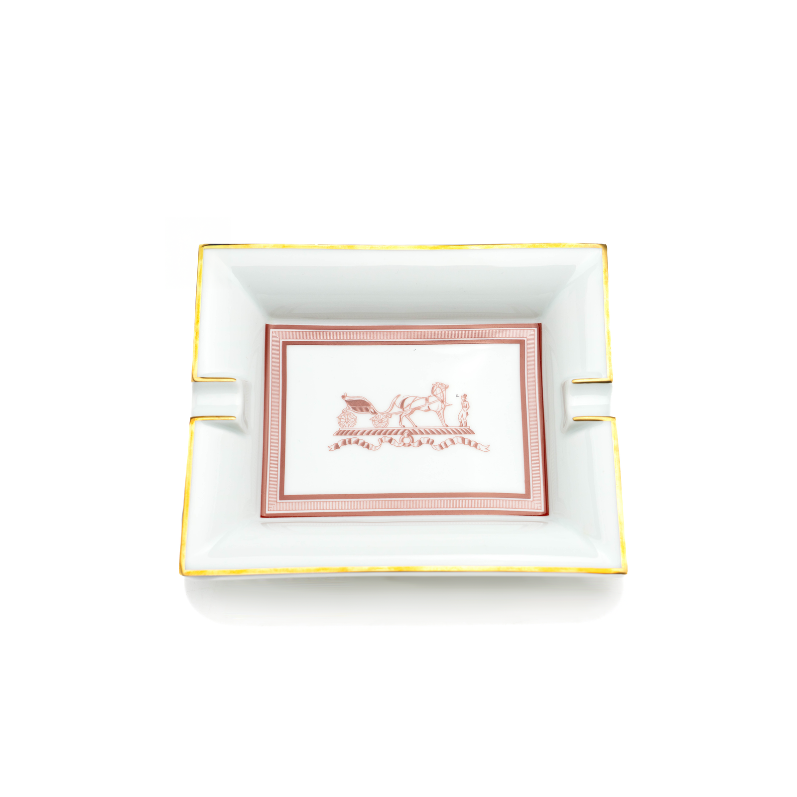 Hermes Ashtray, Horse & Carriage