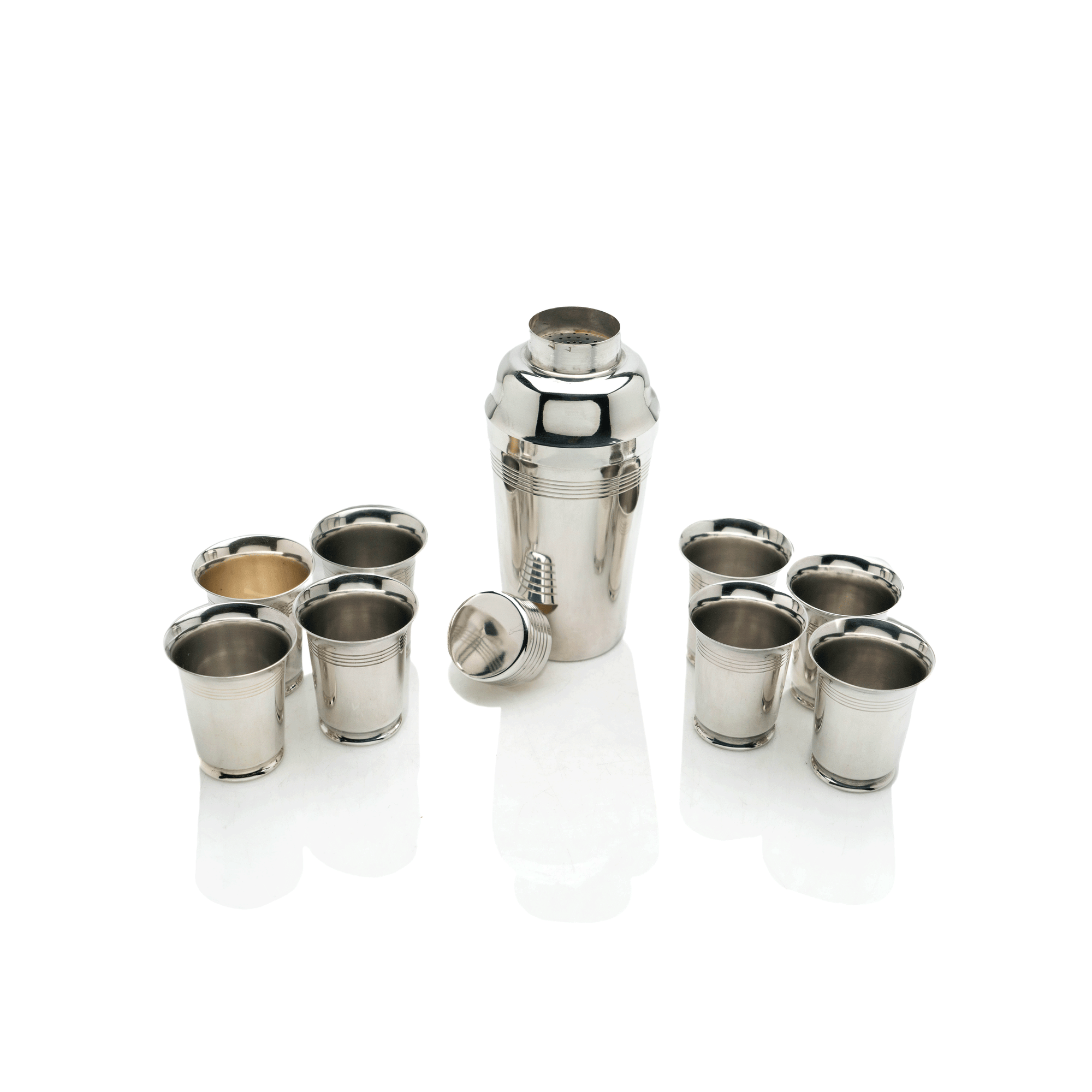 French Deco Cocktail Shaker Set