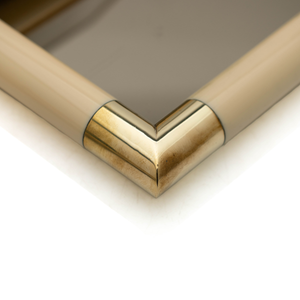 Italian Brass Box & Catchall Set