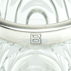 Silver & Glass Ice Bucket