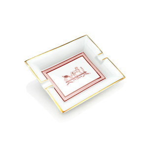 Hermes Ashtray, Horse & Carriage