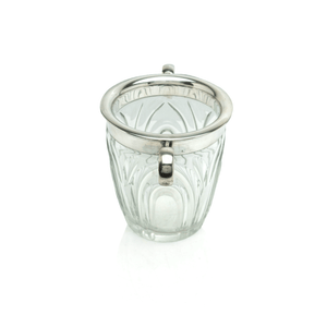 Silver & Glass Ice Bucket